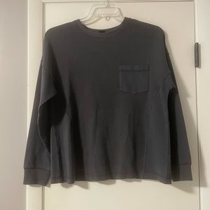 Wild fable gray long sleeve shirt